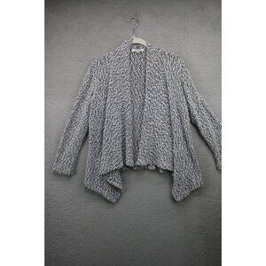 Jess & Jane Popcorn Knit Waterfall Open Front Cardigan-Small-Very Soft-BOHO